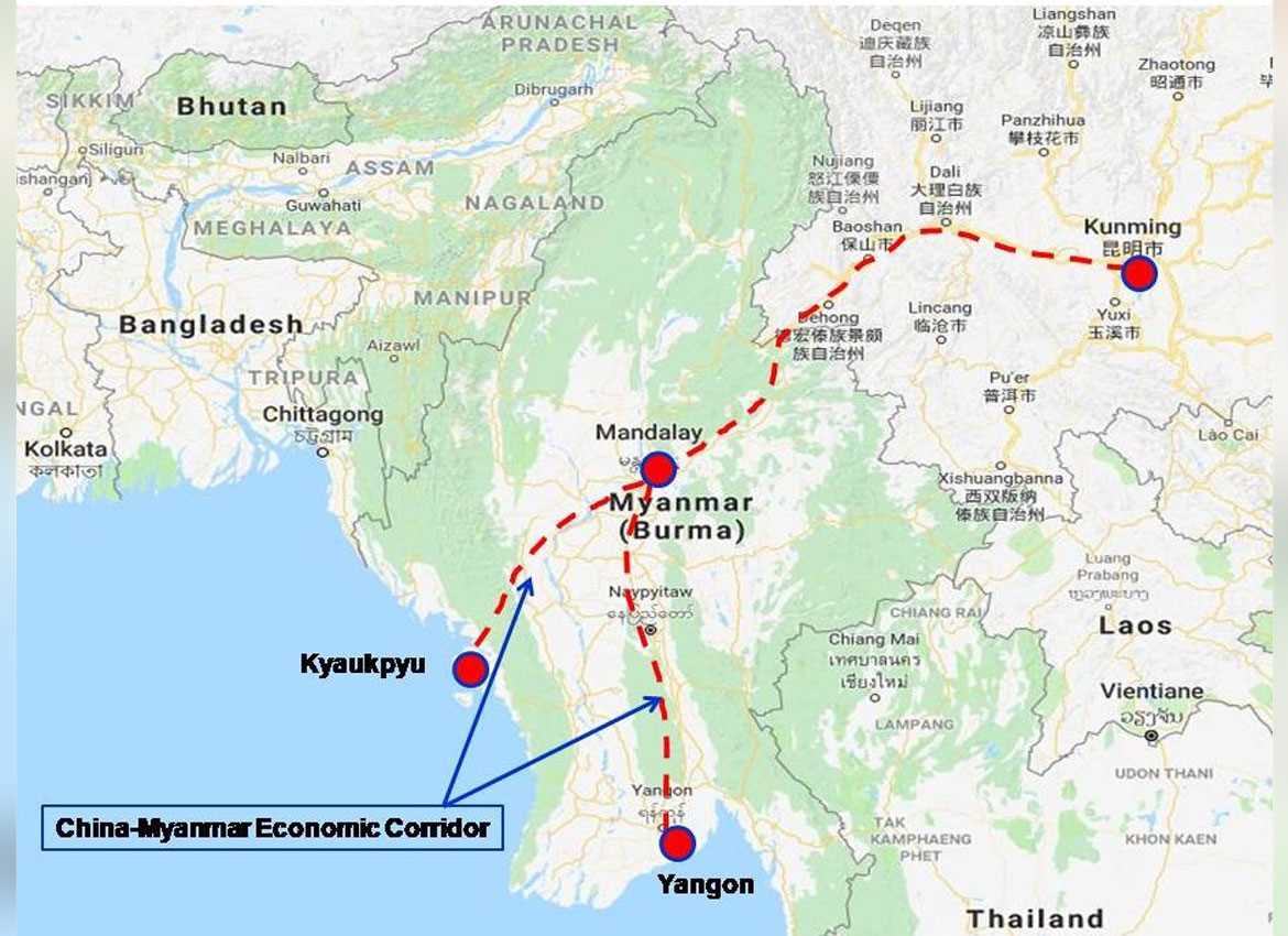 Challenges to China-Myanmar Economic Corridor(CMEC): Ethnic Protests, and the Cost Overuns 