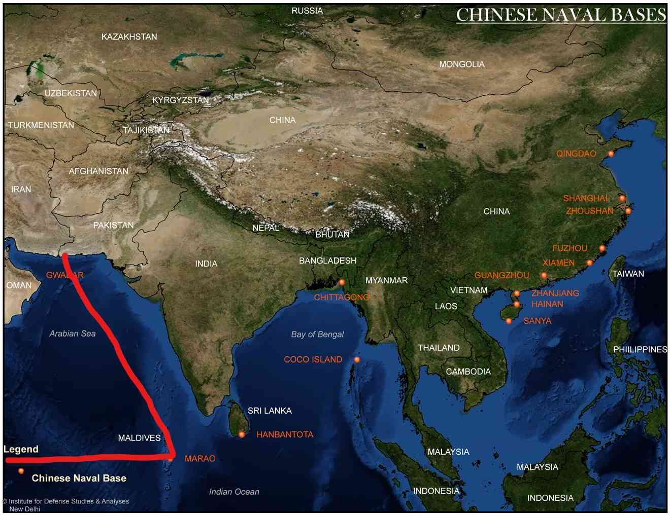 Is China planning another String of Pearls around India?